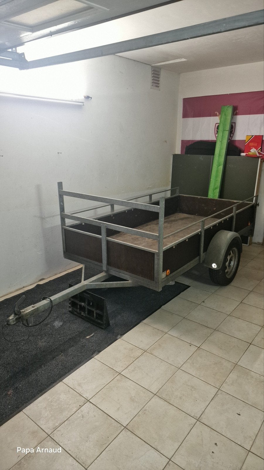 remorque, Ophalen, Gebruikt
