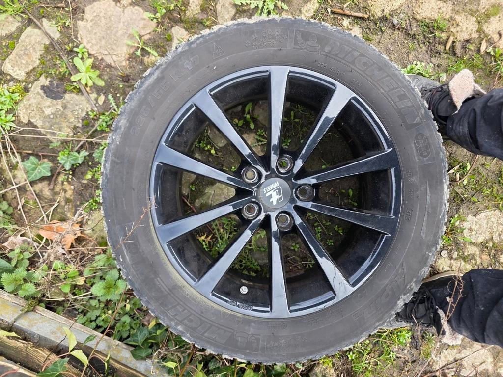 Pneu et jantes hiver opel insignia 2018 entraxe 112 x5, Pneus hiver, Enlèvement, Utilisé, Autre