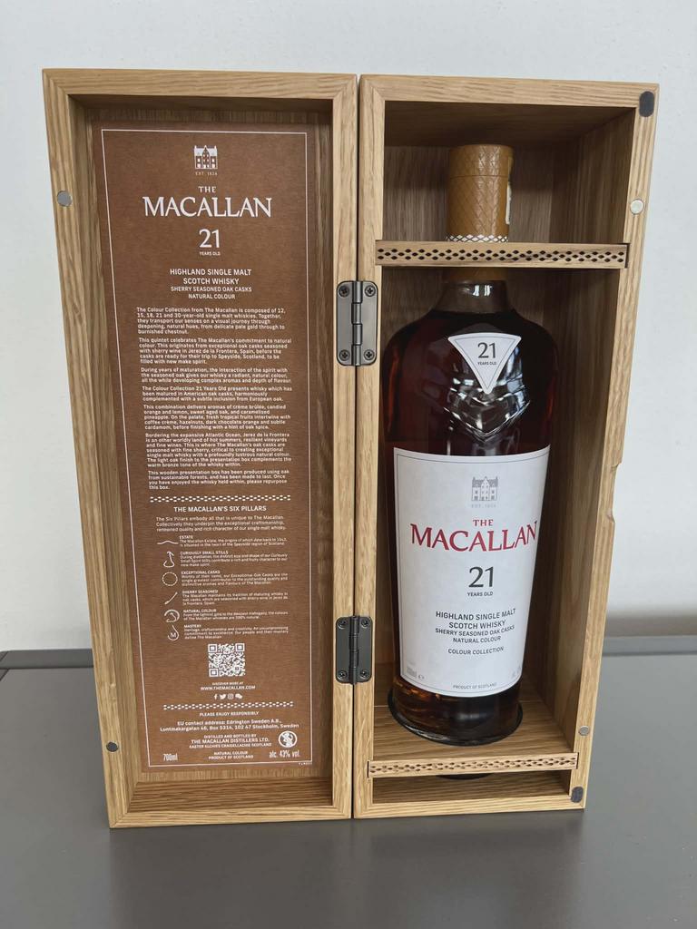 Macallan Colour Collection 21, Verzamelen, Ophalen of Verzenden, Zo goed als nieuw