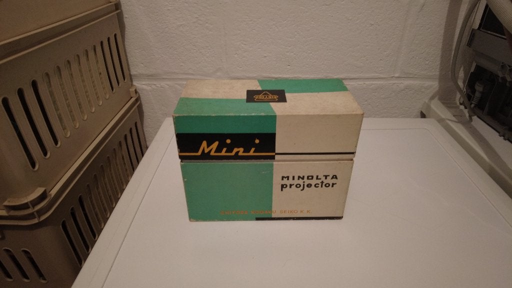 Projecteur Minolta Mini: Modèle Chiyoda Kogaku Seiko K.K., TV, Hi-fi & Vidéo, Projecteurs dias, Enlèvement, Utilisé