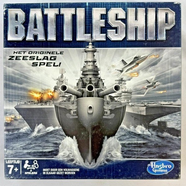 Hasbro Battleship Battleship, jeu de société Mind game Ships, 1 ou 2 joueurs, Envoi, Comme neuf, HASBRO