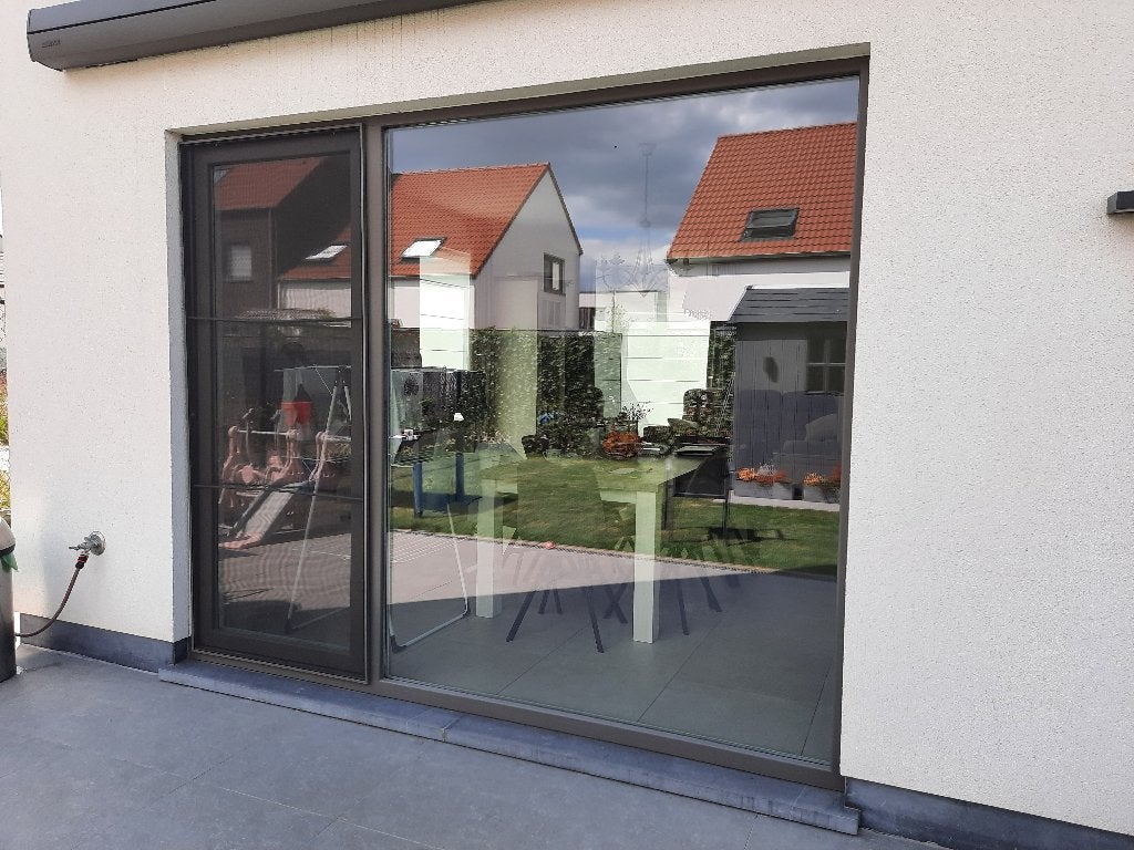 PVC grondraam incl. draai-kiepraam+hoogrendementsglas (2021), Ophalen, Gevelraam of Ruit, Gebruikt, 160 cm of meer