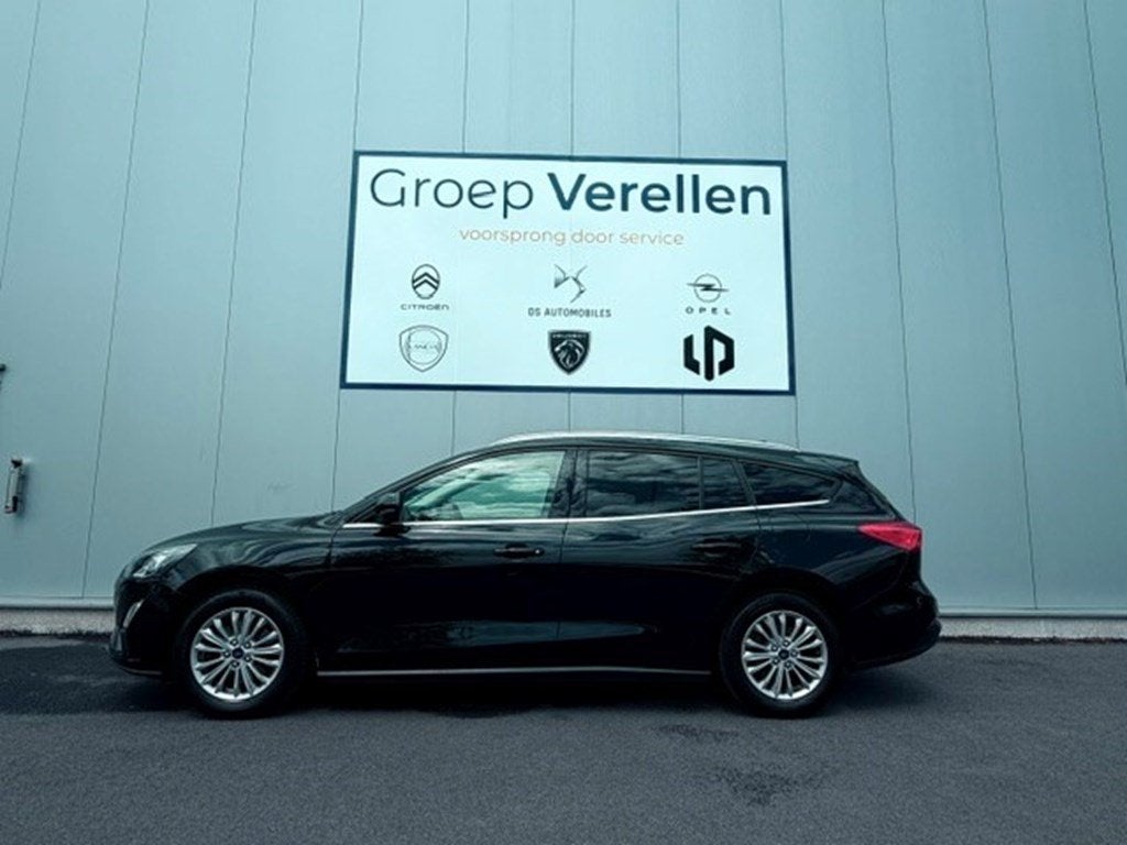 Ford Focus 1.5 EcoBoost Titanium AUT 150, Euro 6, Zwart, Bedrijf, 111 kW