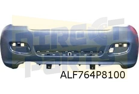 Fiat	500 (9/07-10/15) achterbumper  (GT Versie/ 500S) Origin, -, Verzenden, -, Nieuw