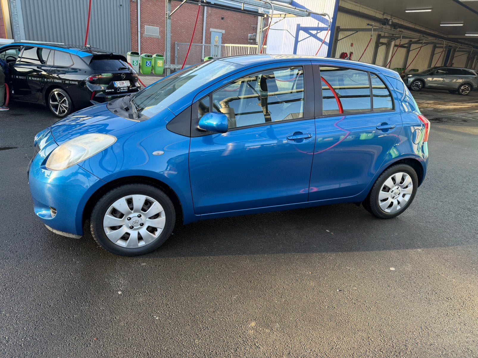 Toyota yaris 1.3 vvti 2007 met airco, Auto's, Voorwielaandrijving, Stof, 4 cilinders, Particulier