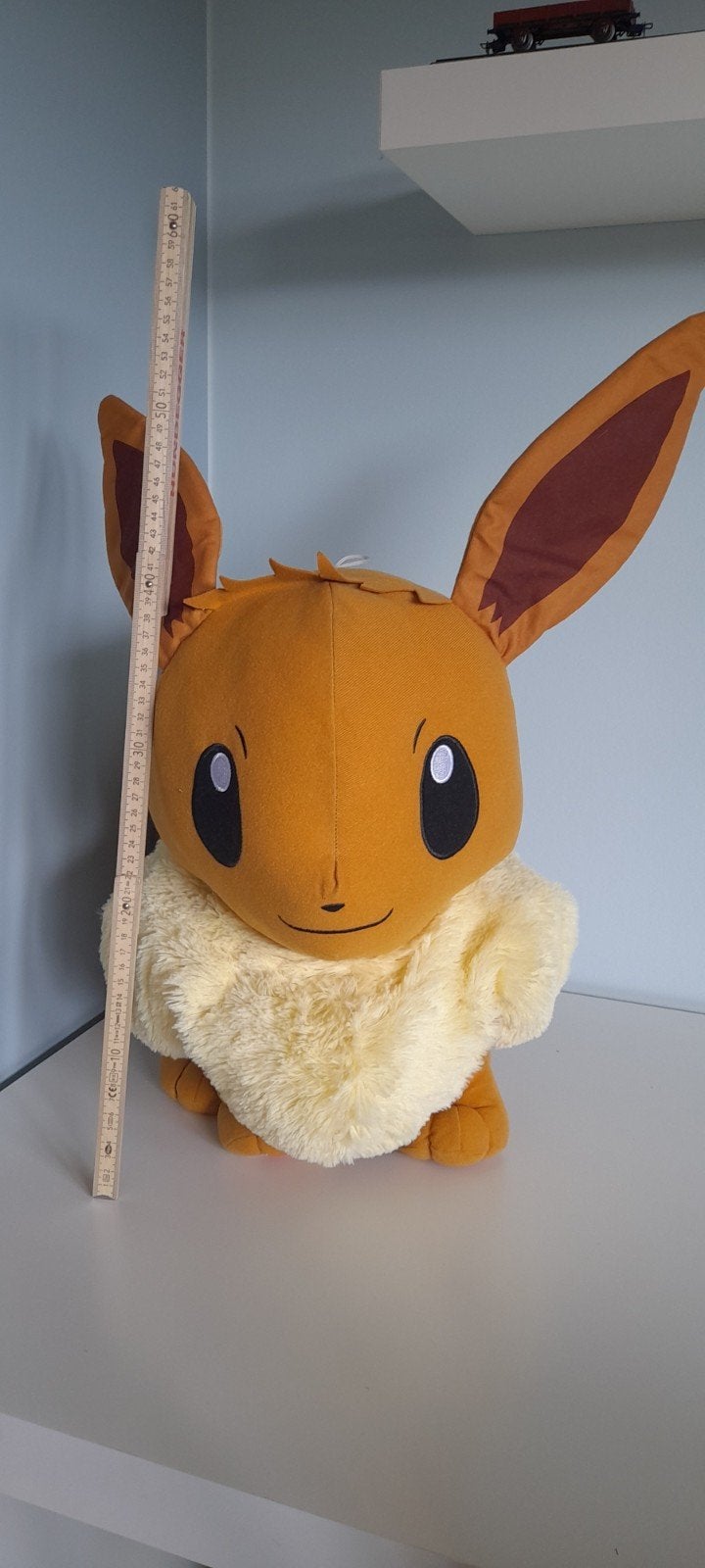 Pokémon knuffel 50cm, Brun, Comme neuf, Pokémon, Enlèvement