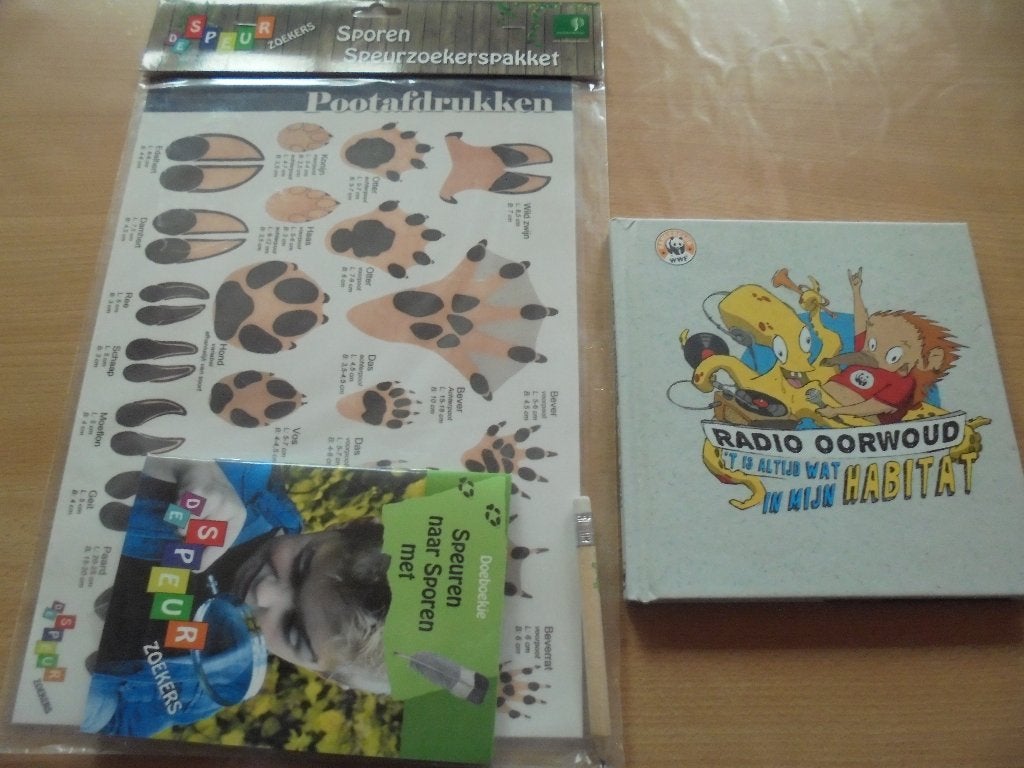 NIEUW Sporen Speurzoekerspakket en Radio Oorwoud cd, Kinderen en Baby's, Ophalen of Verzenden, Nieuw, Ontdekken
