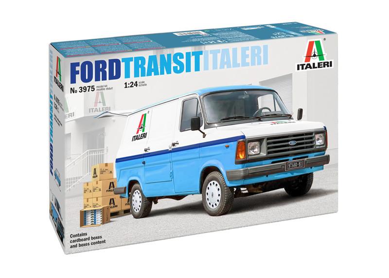 ITALERI 3975 FORD TRANSIT "ITALERI" échelle 1/24, Hobby en Vrije tijd, Modelbouw | Auto's en Voertuigen, Groter dan 1:32, Nieuw