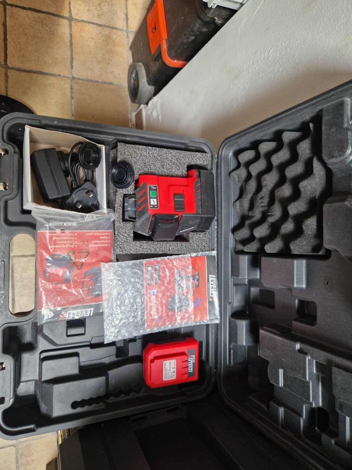 laser ligne 3D levelfix ccl 260G Vert, Enlèvement