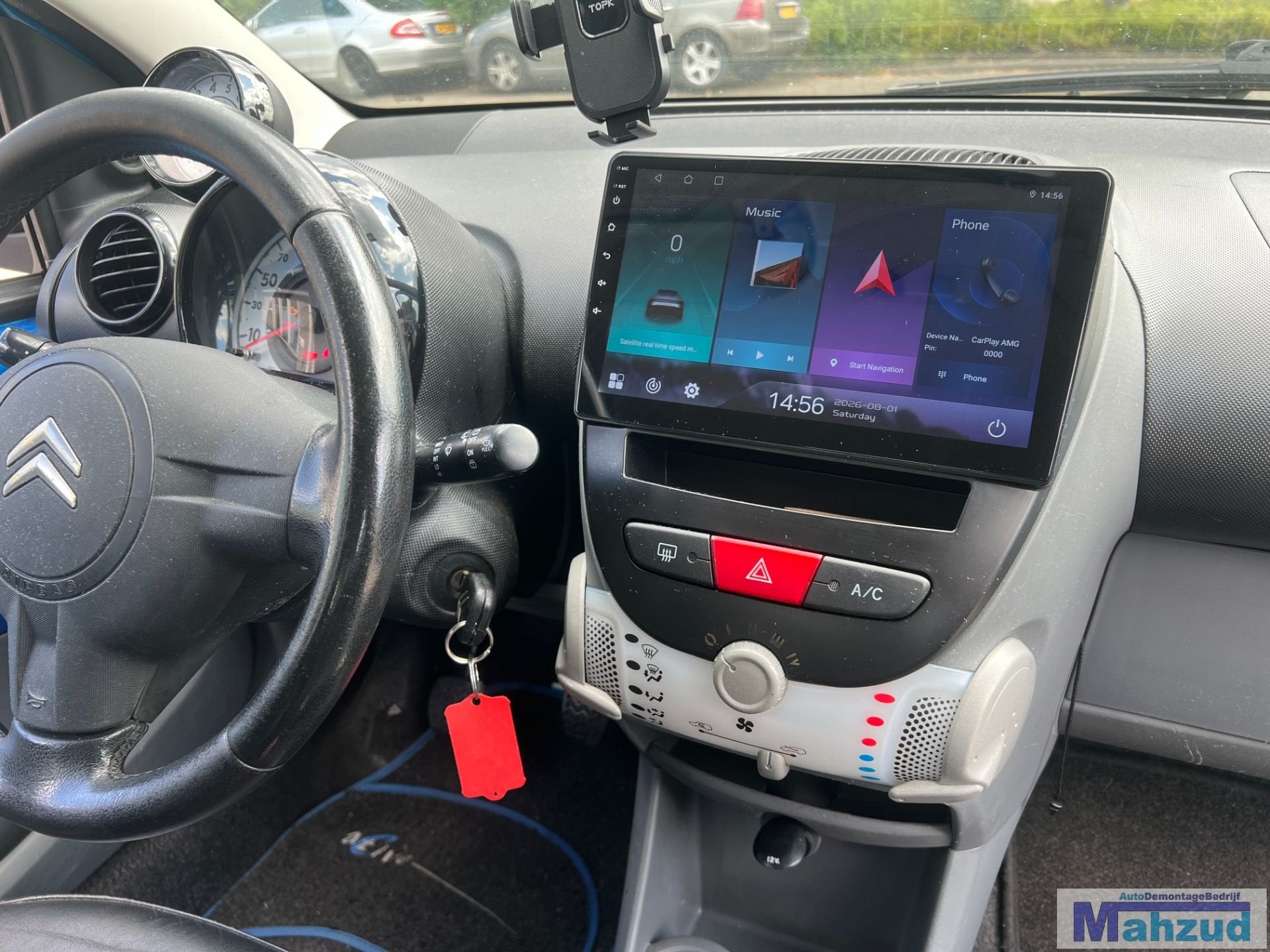 CITROEN C1 aygo 107 radio navigatie andriod 2005-2014, Auto-onderdelen, Gebruikt, Citroën, Stellantis N.V., Taurusavenue 1
2132 LS  Hoofddorp, NL