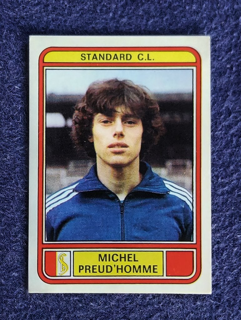 Panini sticker voetbal card ' FB 1979 - M. Preud'Homme ', Verzamelen, Ophalen of Verzenden, Nieuw, Poster, Plaatje of Sticker