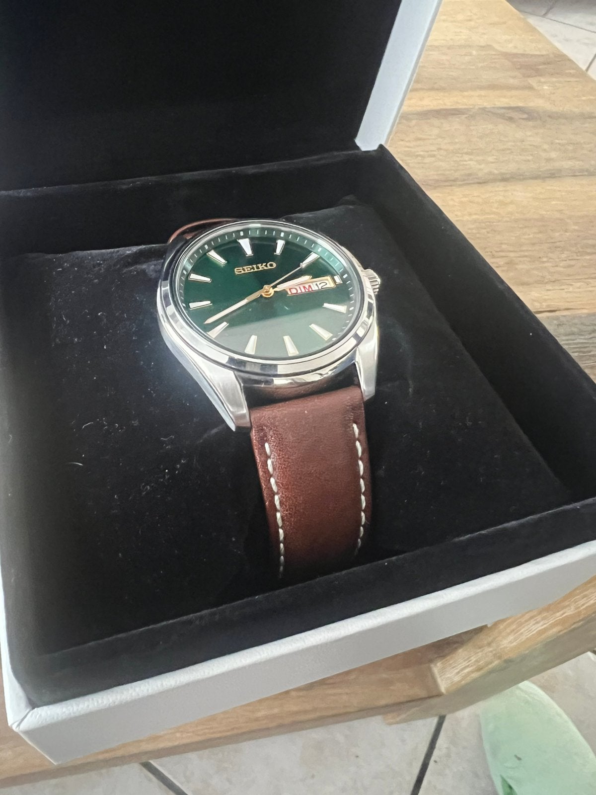 Montre homme seiko, Bijoux, Sacs & Beauté, Enlèvement ou Envoi, Comme neuf, Seiko