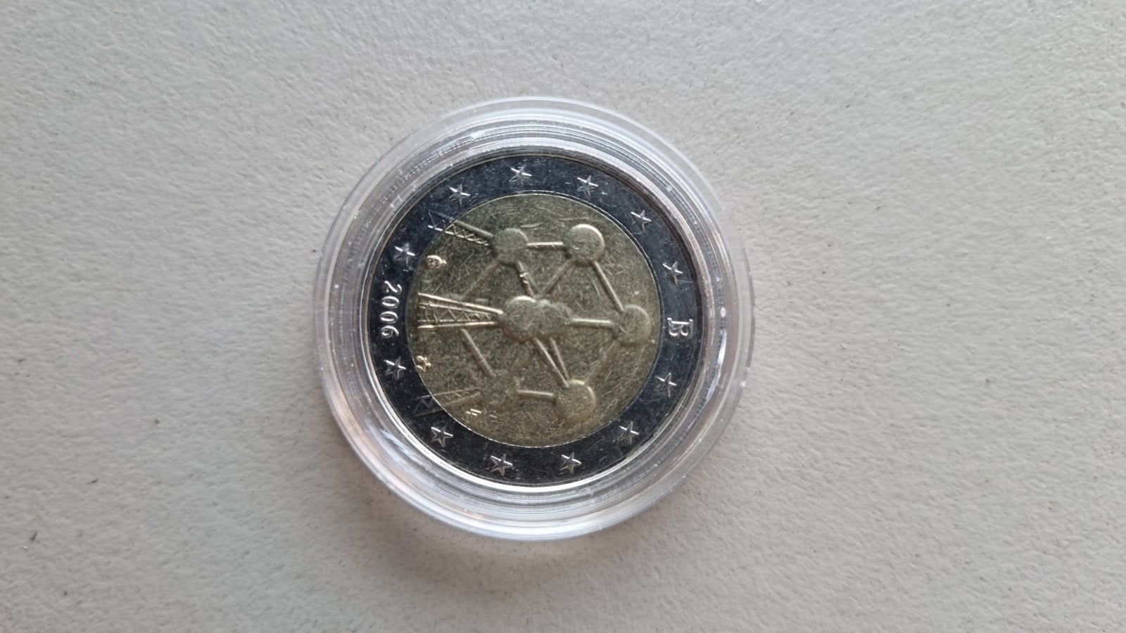 atomium  2006, Postzegels en Munten, Ophalen, België, 2 euro