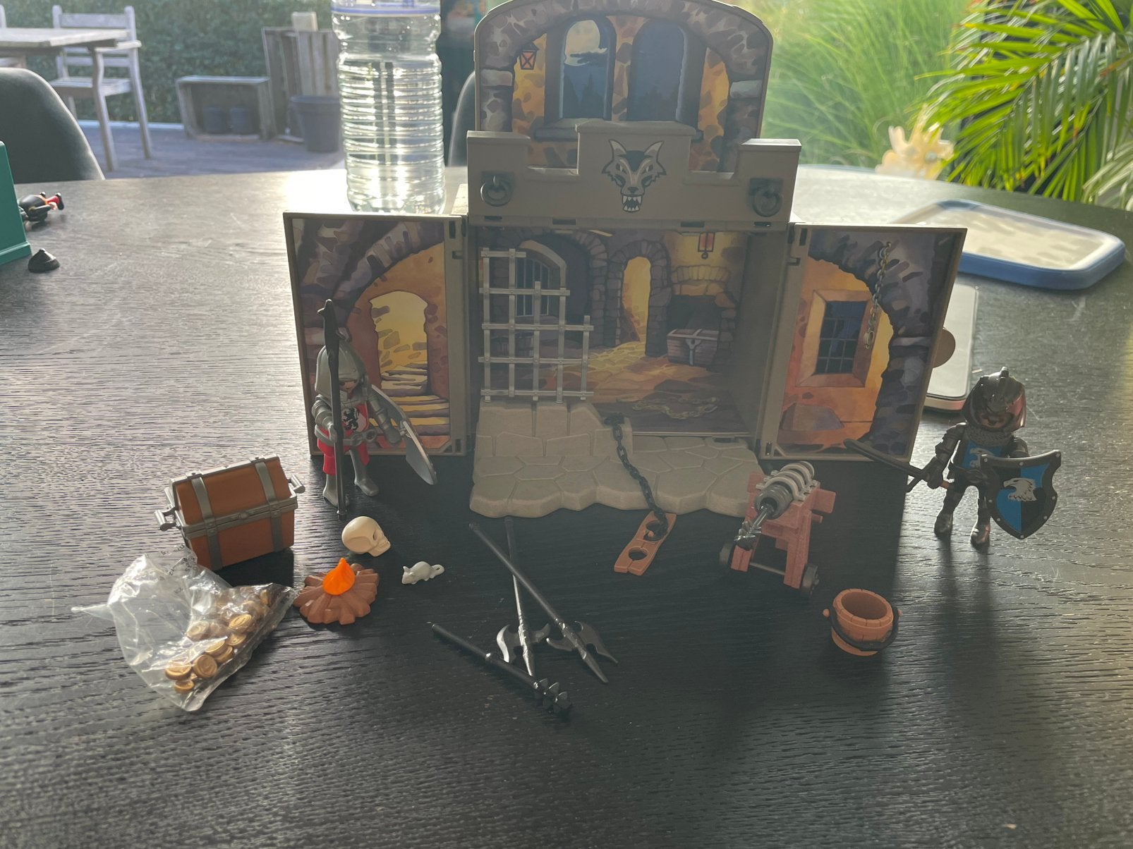 Playmobil inklapbare kist ridders s6156, Ophalen, Complete set, Overige typen, Zo goed als nieuw
