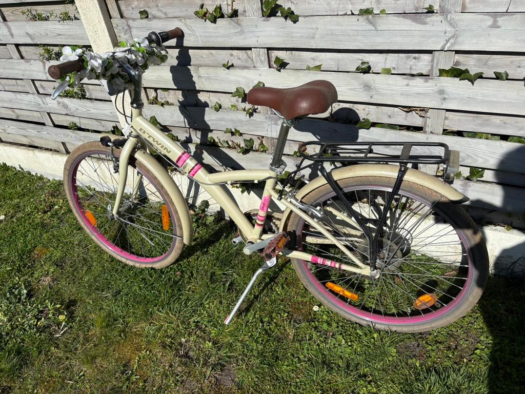 Meisjesfiets Decathlon (b-twin), Ophalen, Gebruikt, 24 inch, Versnellingen