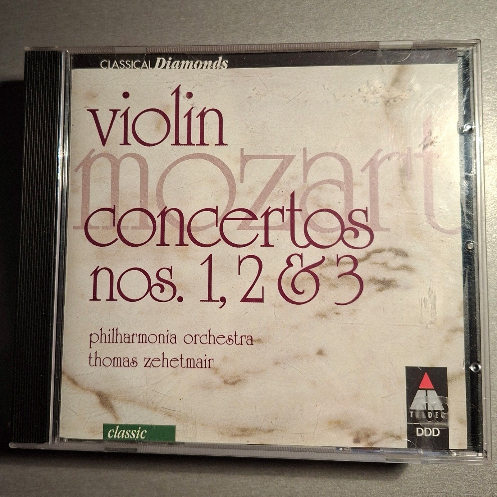 Cd. Mozart. Violin Concertos (Teldec Classics)., Ophalen of Verzenden, Mozart