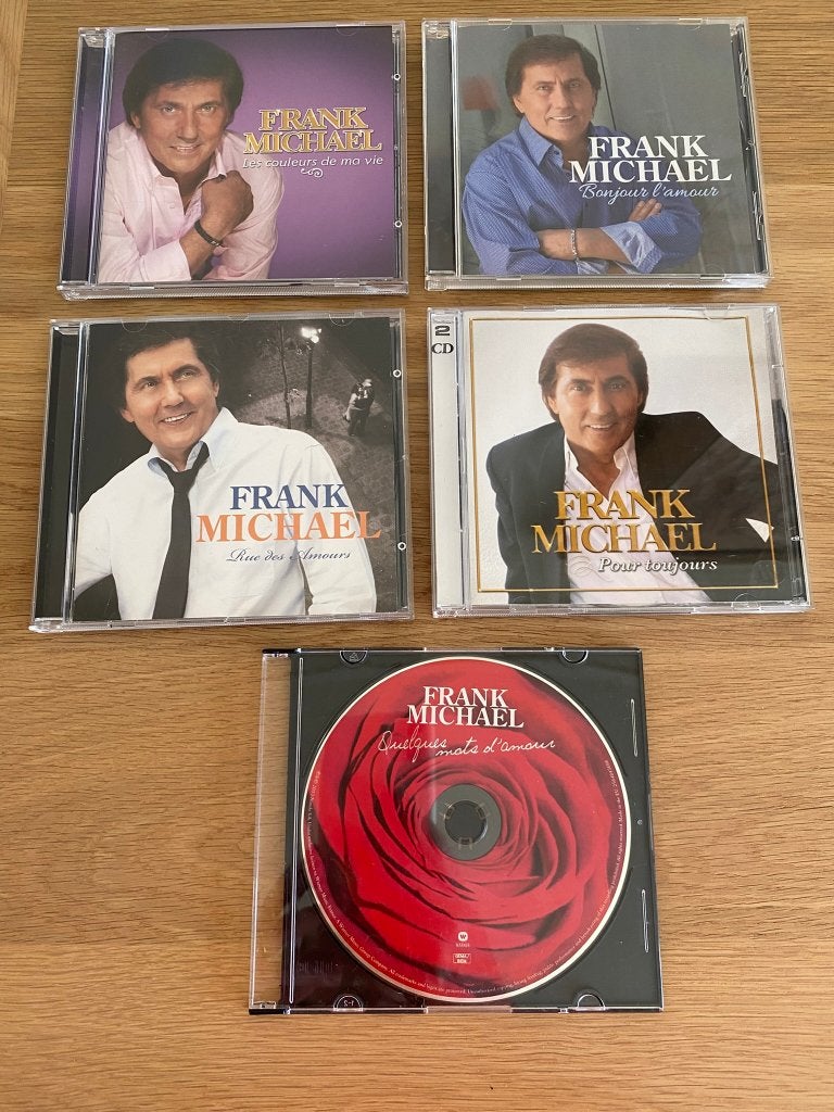 6 CD de Frank Michael, Cd's en Dvd's, Cd's | Franstalig, Ophalen of Verzenden, Gebruikt
