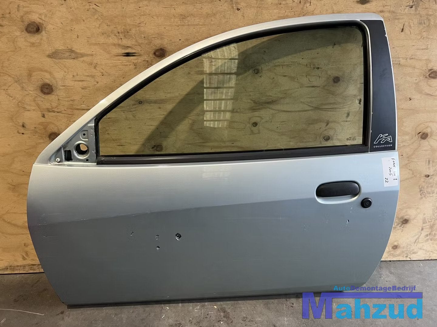 FORD KA 1 blauw links deur portier 1996-2008, Gebruikt, Deur, Info@ford.com, Ford