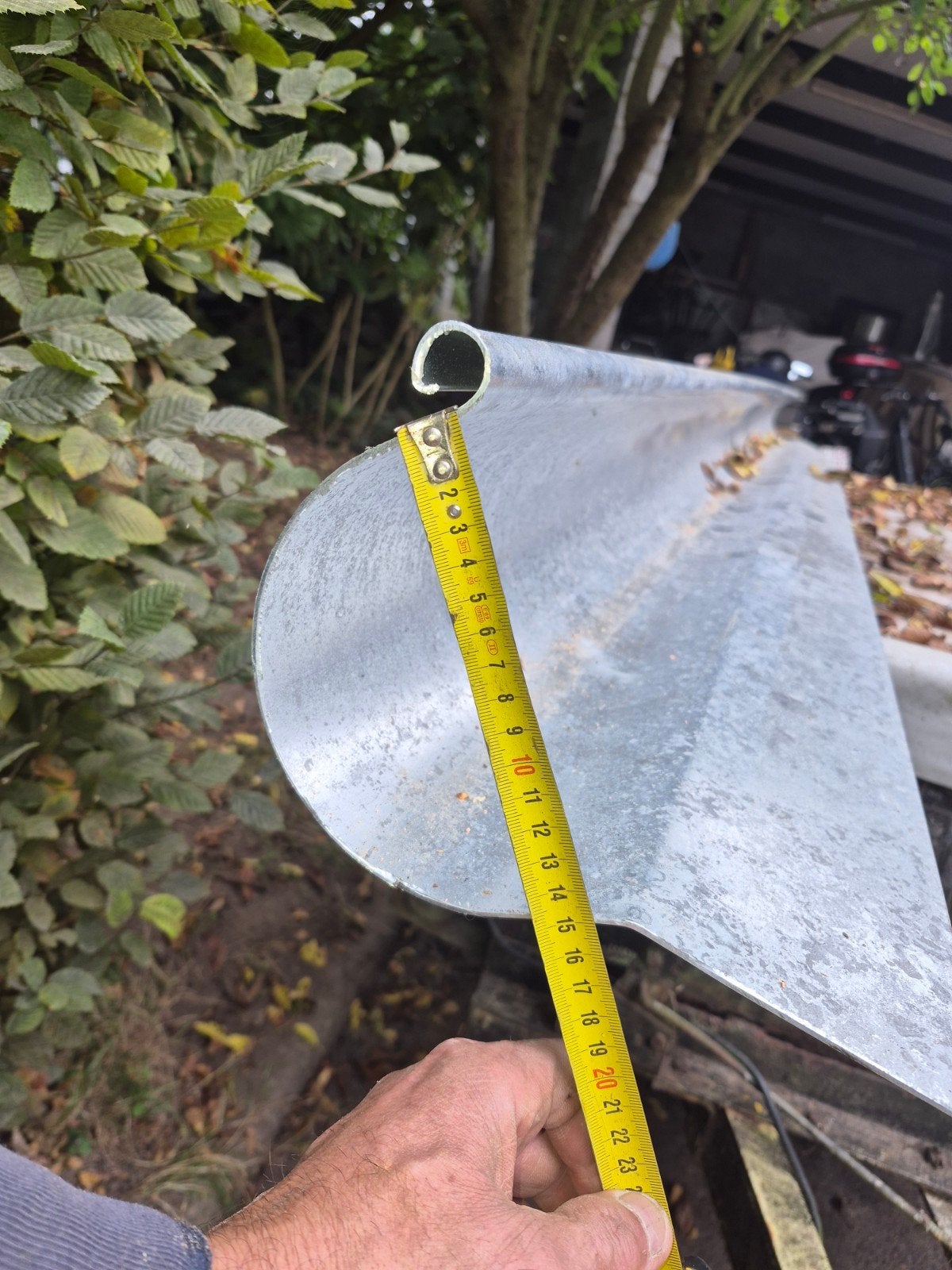 gouttière en zinc diam.150 mm., Neuf, Zinc, 2 à 4 mètres, Gouttière