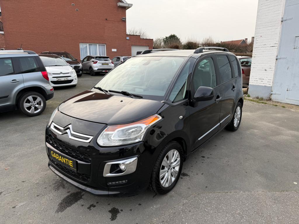 Citroën C3 Picasso 1.2 Exclusive Navi/Cruise/PDC/Camera, Achat, Entreprise, Boîte manuelle, Entretenue par le concessionnaire