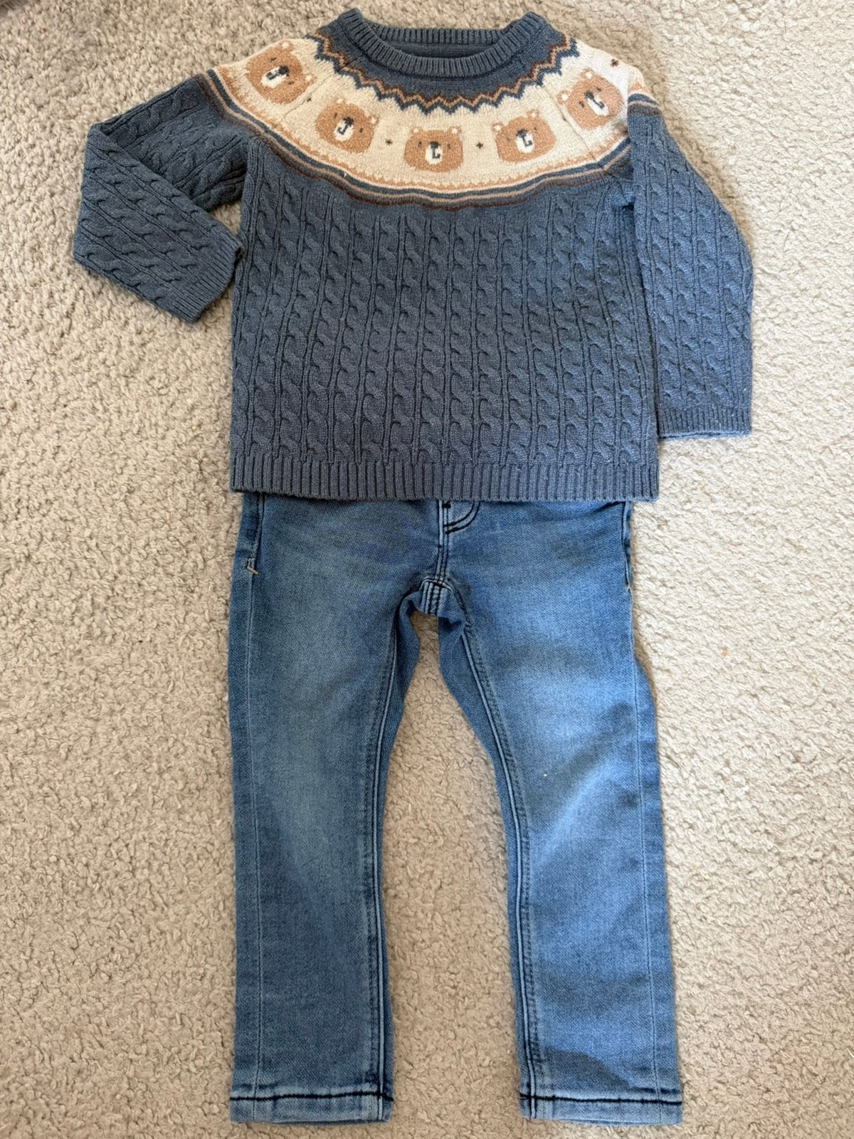 ‏ensemble warmwaterbron, Kinderen en Baby's, Babykleding | Maat 86, Verzenden, Zo goed als nieuw, Setje