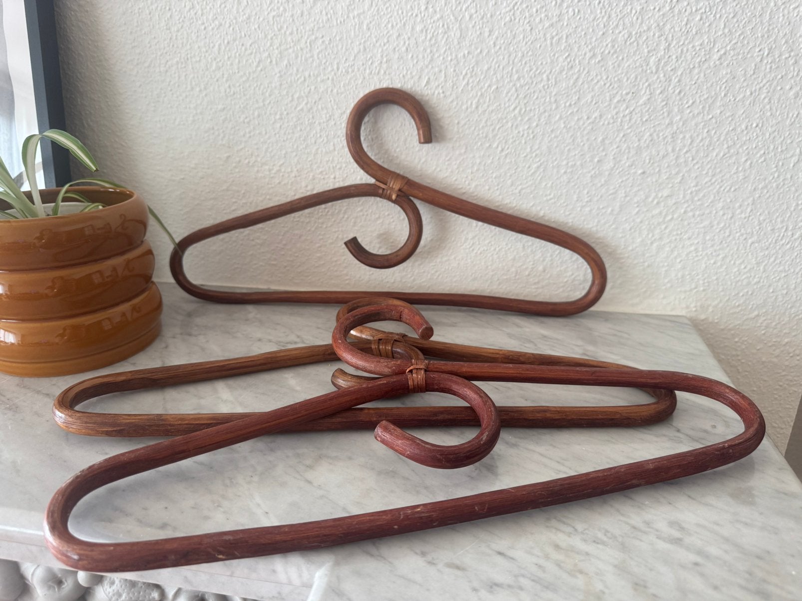 Vintage bamboe kapstokken, Kleding | Dames, Ophalen of Verzenden, Gebruikt