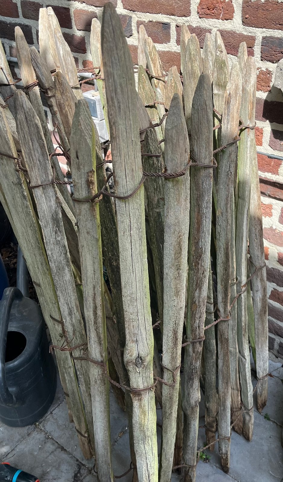 Kastanje schapenhek, Tuin en Terras, Schuttingen, Zo goed als nieuw, Hout, Ophalen