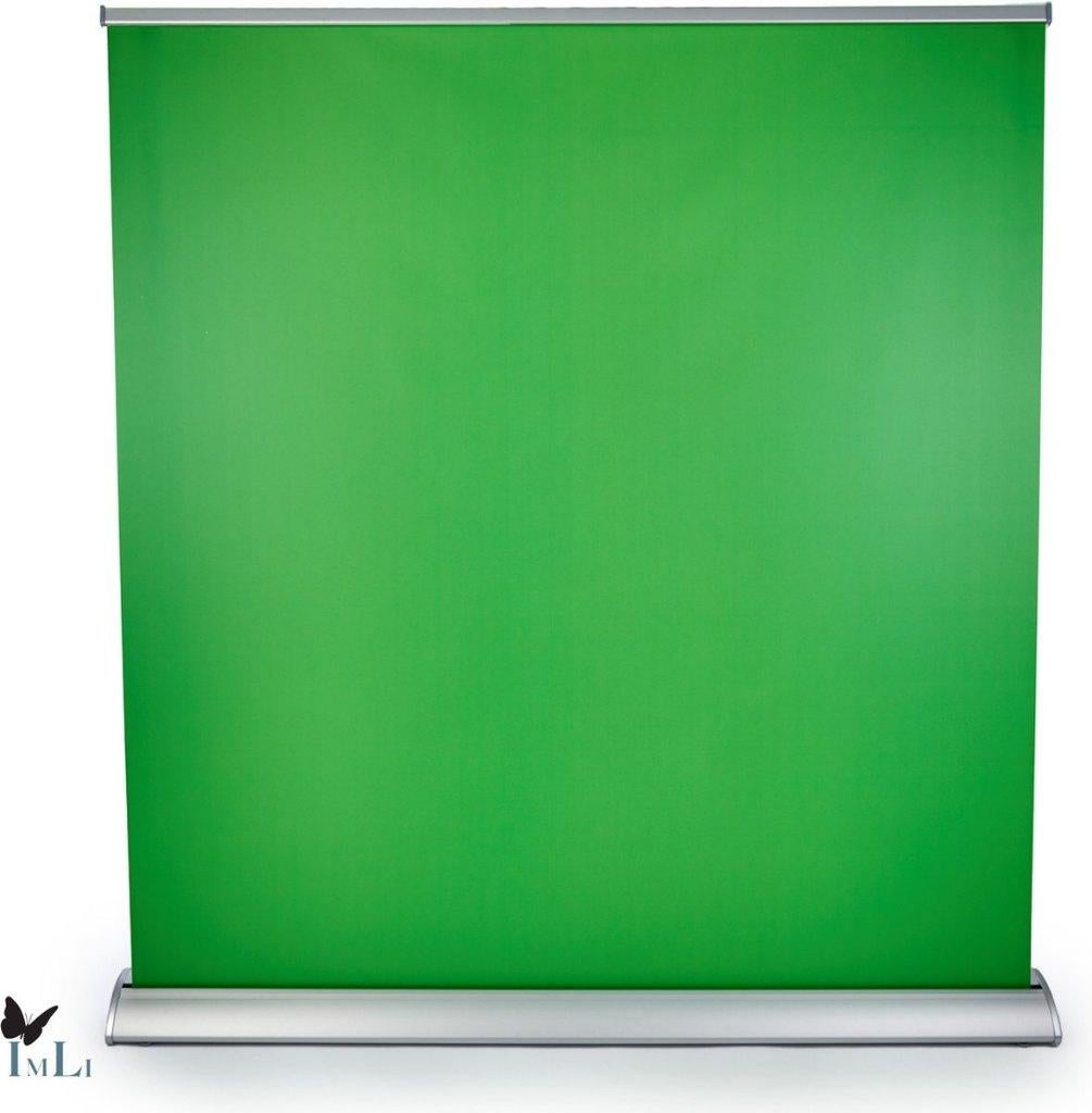 Roll-up Chroma Key (écran vert) Arrière-plan (150 x 205 cm), Enlèvement, Neuf