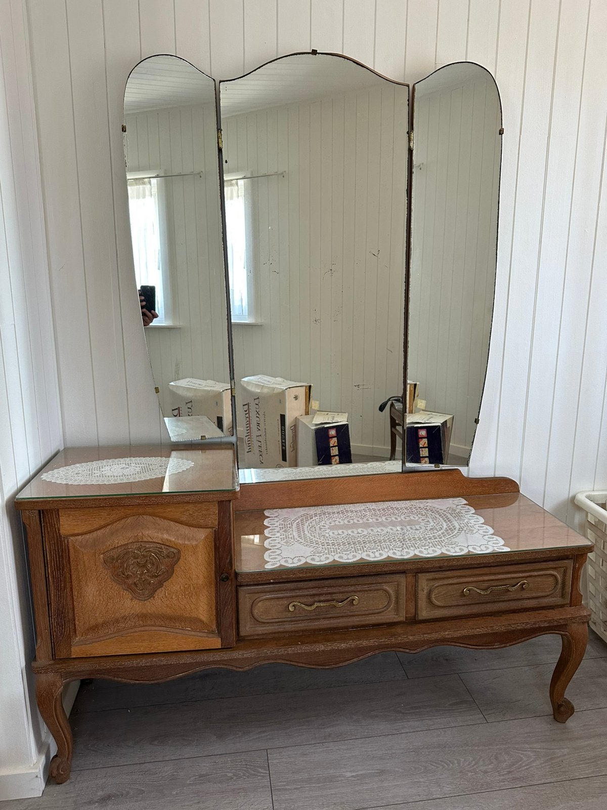 Vintage slaapkamer, Antiek en Kunst, Ophalen