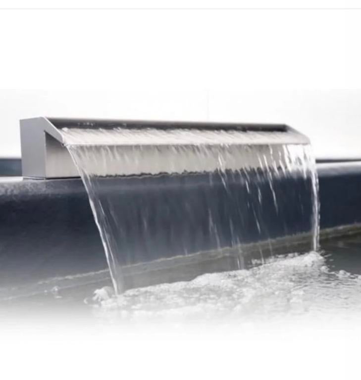 RVS Waterval 60 cm voor vijver, Tuin en Terras, Ophalen, Gebruikt