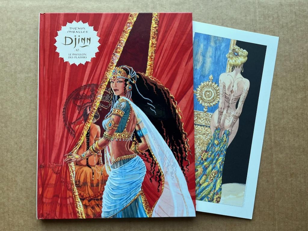 Djinn T10 - Le Pavillon des plaisirs - Mirallès-2021-Dargaud, Livres, Envoi