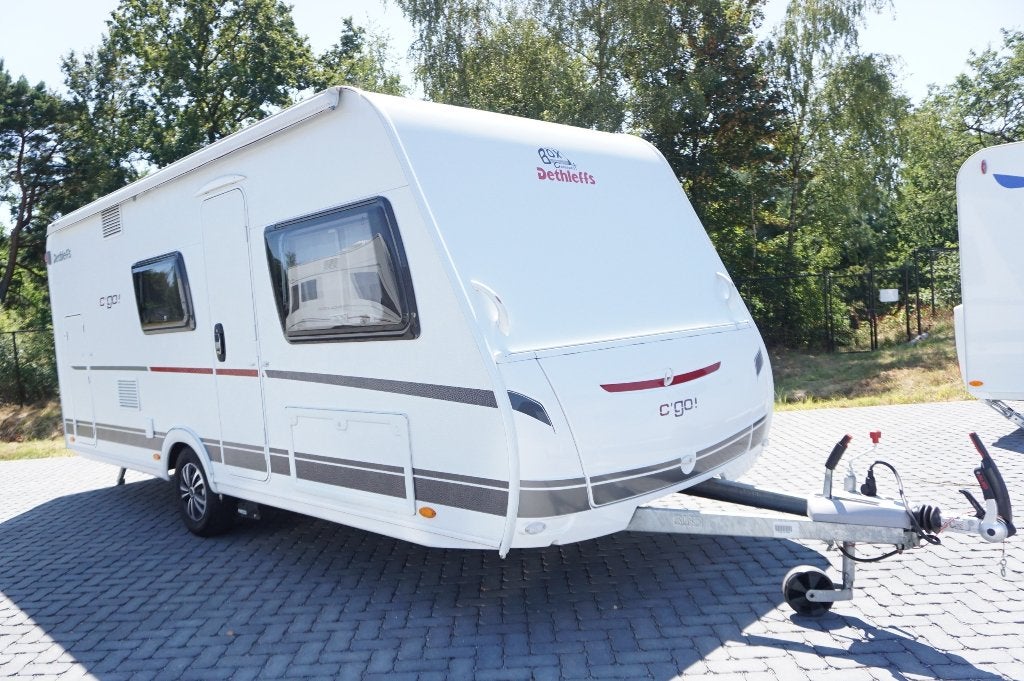 Magnifique Dethleffs pour 6 pers.avec déménageur, climatisat, Lit superposé transversal, Entreprise, Jusqu'à 6, Airco