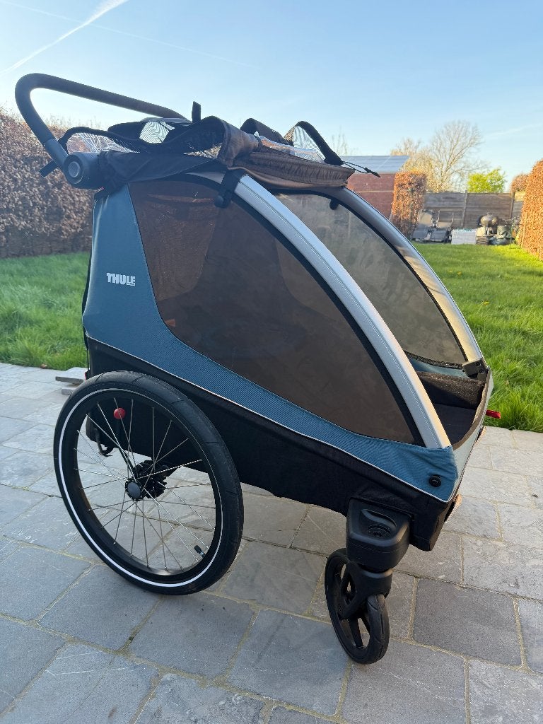 Thule Fietskar, Vélos & Vélomoteurs, Accessoires vélo | Remorques, Neuf, Remorque pour enfant, 60 à 80 kg, Pliable, Enlèvement