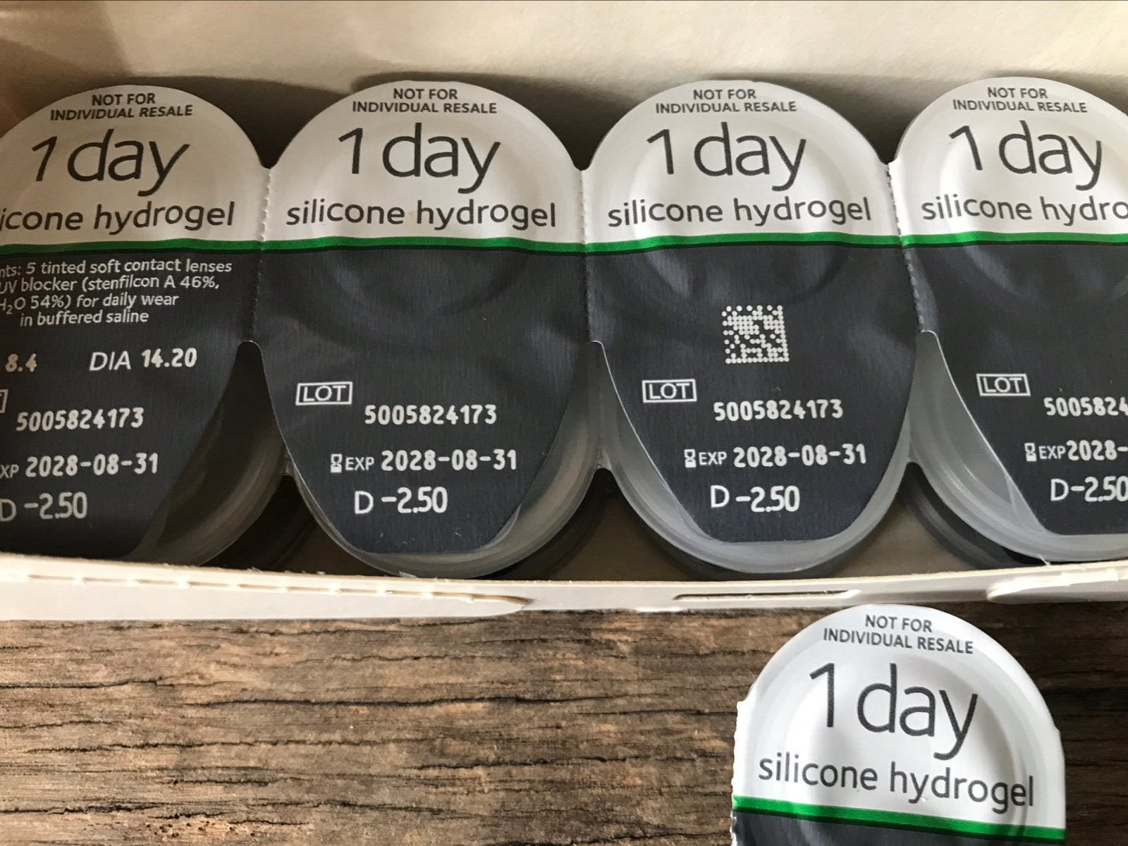 21 daglenzen -2,5 gratis, Ophalen, Nieuw