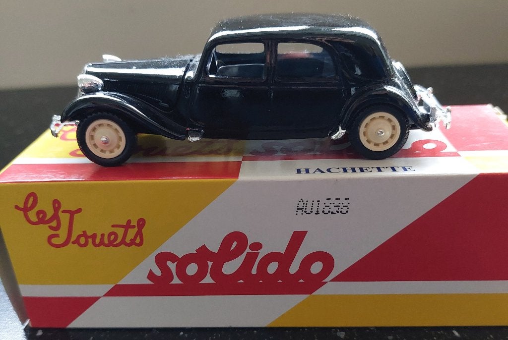 Hachette Solido - Citroën 15 Six - 1:43, Hobby en Vrije tijd, Modelauto's | 1:43, Ophalen of Verzenden, Nieuw, Solido