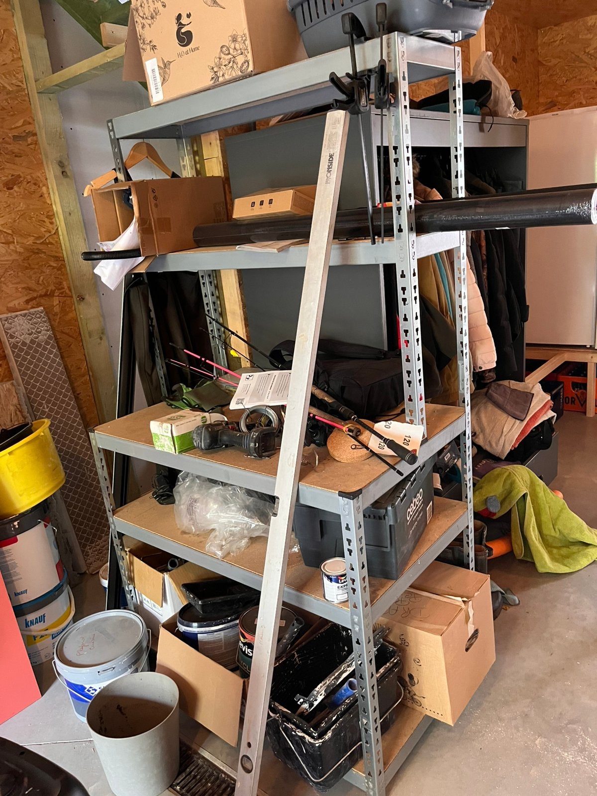 Etagère, Enlèvement, Utilisé