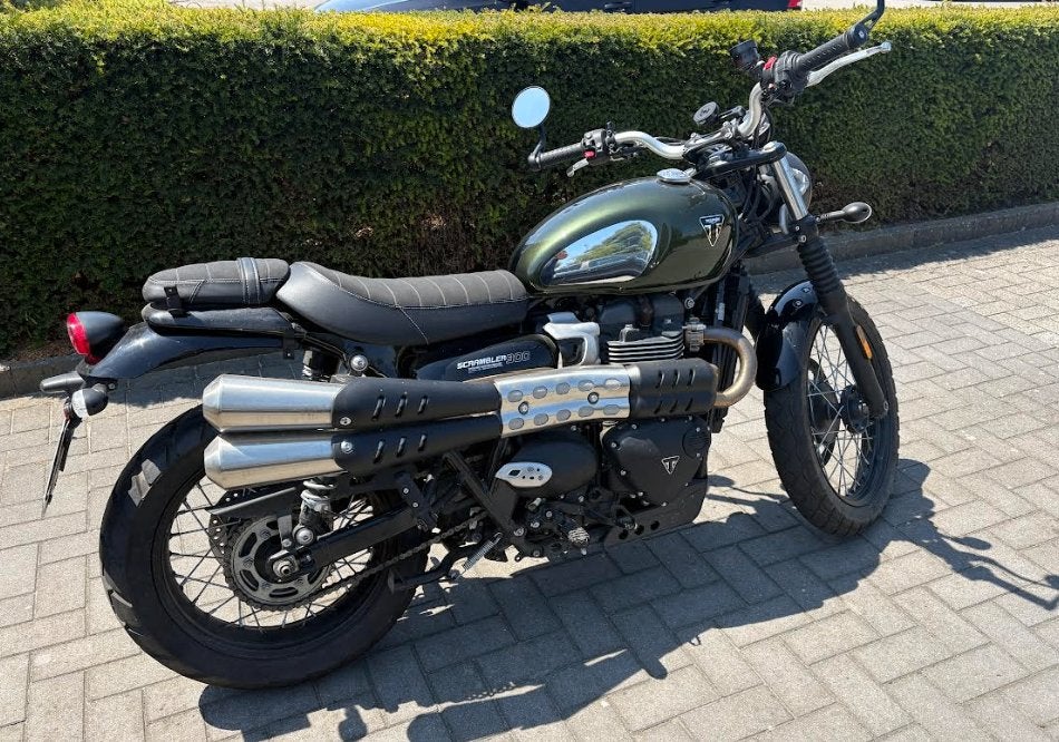 Triumph Scrambler 900 Chrome Edition, Motoren, 2 cilinders, Motorrijbewijs A, Gebruikt, 900 cc