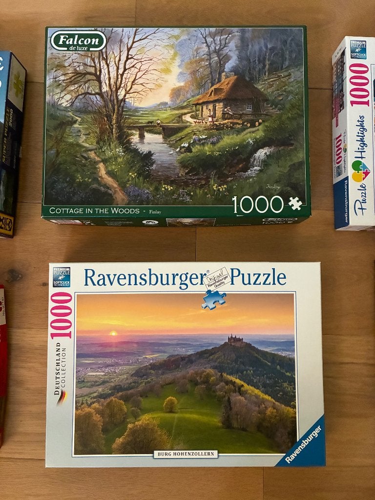 Ravensburger puzzels e.a. 500 tem 2000 st, Hobby en Vrije tijd, Denksport en Puzzels, Zo goed als nieuw, Legpuzzel, Ophalen