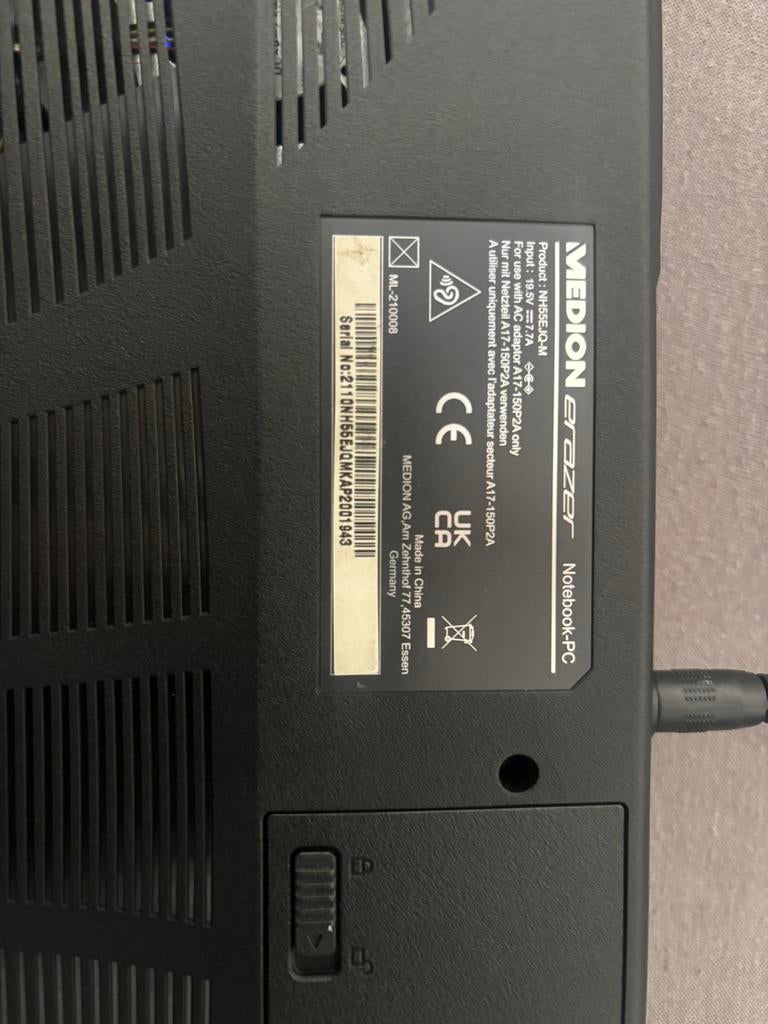Laptop, Ophalen, Gebruikt