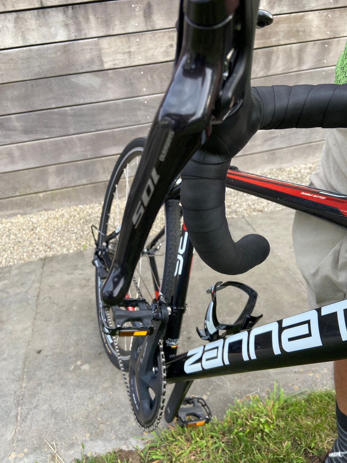 Zannata cross fiets, Fietsen en Brommers, Ophalen, Zo goed als nieuw, Aluminium, Velgrem