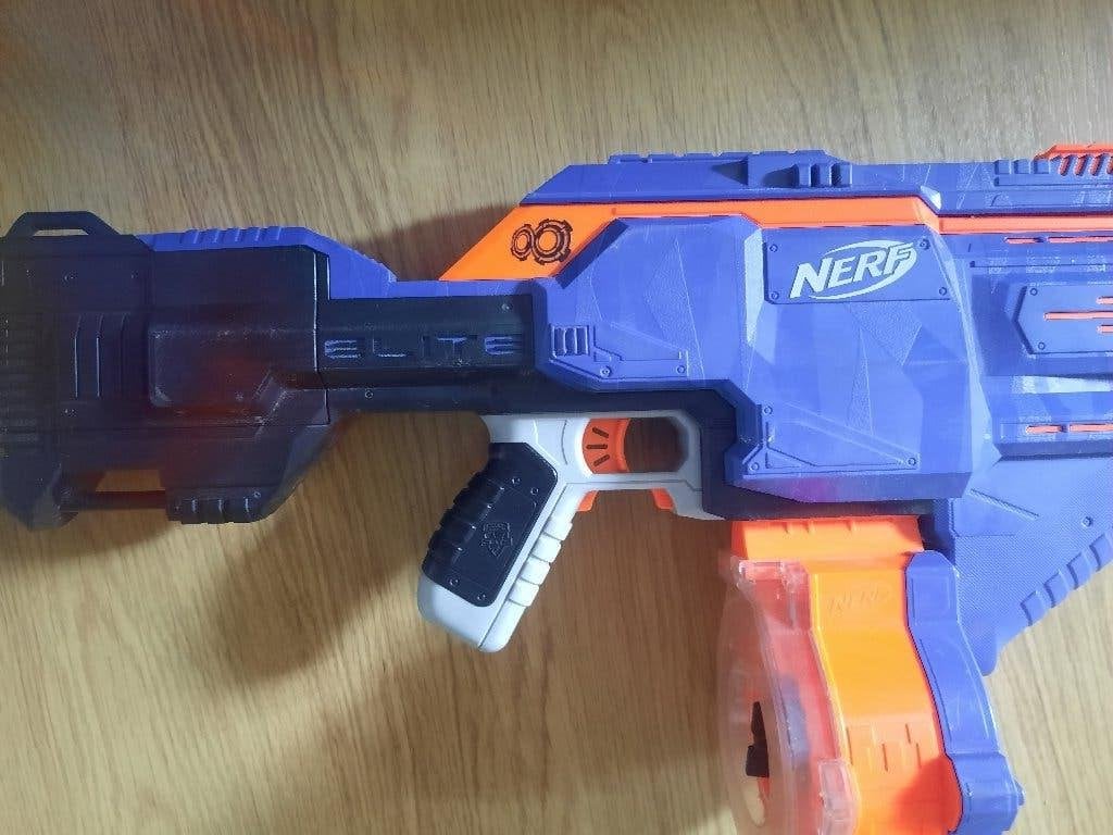 NERF N-Strike Elite Infinus automatisch opnieuw laden, Ophalen of Verzenden, Gebruikt