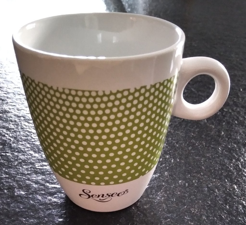 Tasse Senseo verte, Maison & Meubles, Cuisine | Vaisselle, Neuf, Enlèvement, Classique, Porcelaine