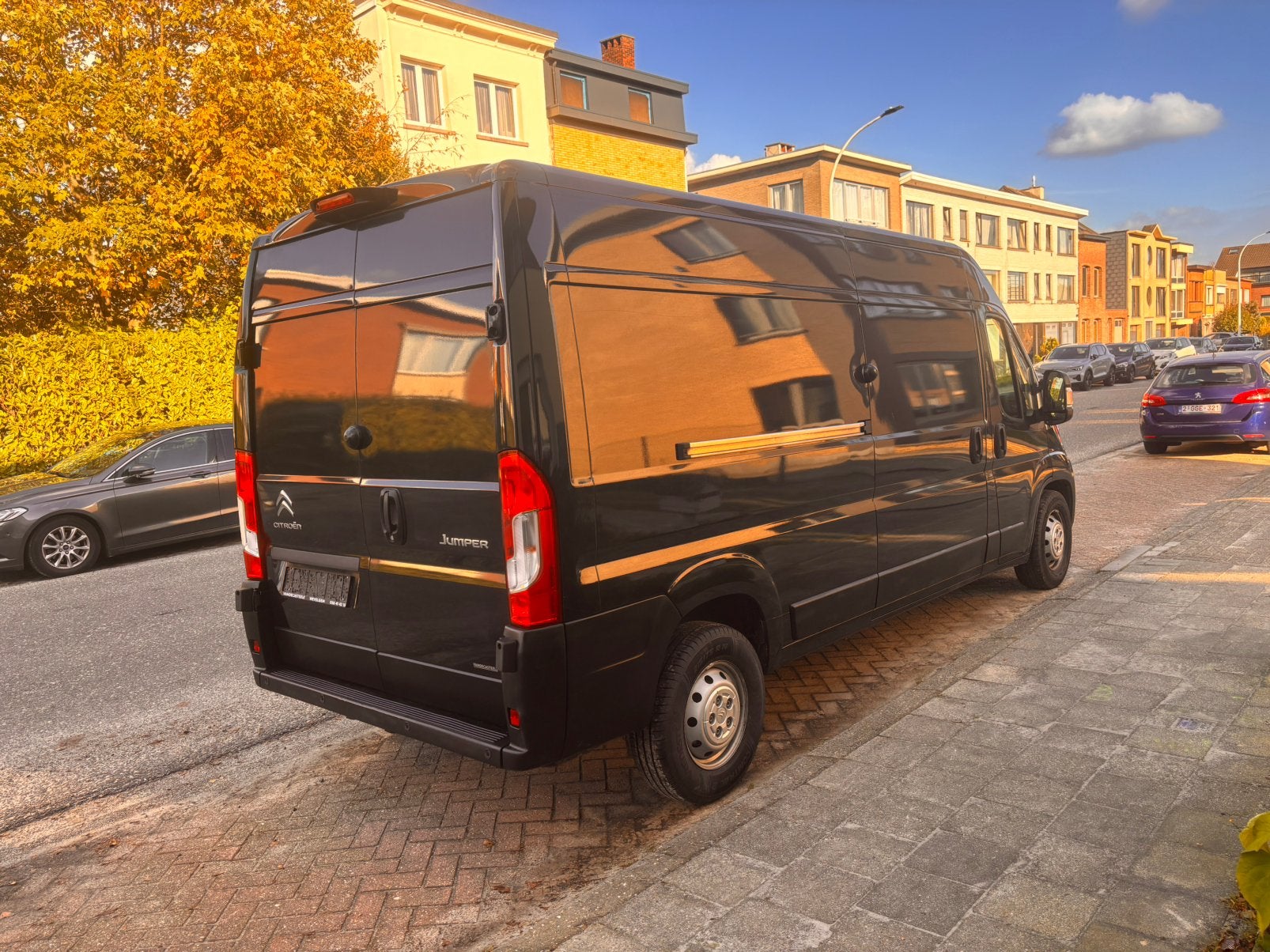 Citroen Jumper 2.2 L3h2 165pk Camera euro6D, Auto's, Euro 6, Citroën, Zwart, Particulier
