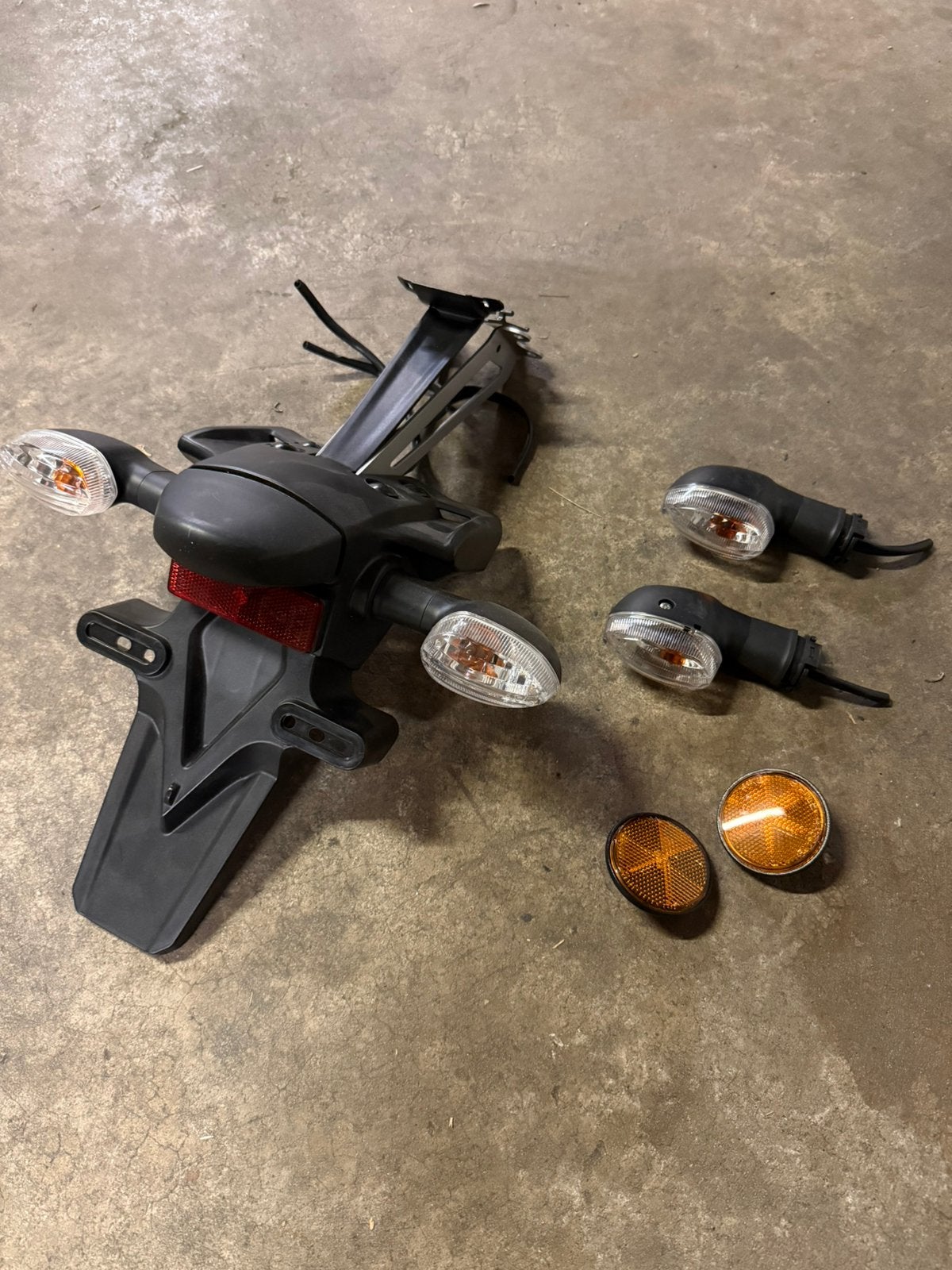 Porte plaque + clignotants / Yamaha MT07 2019, Motos, Tuning & Styling, Enlèvement ou Envoi