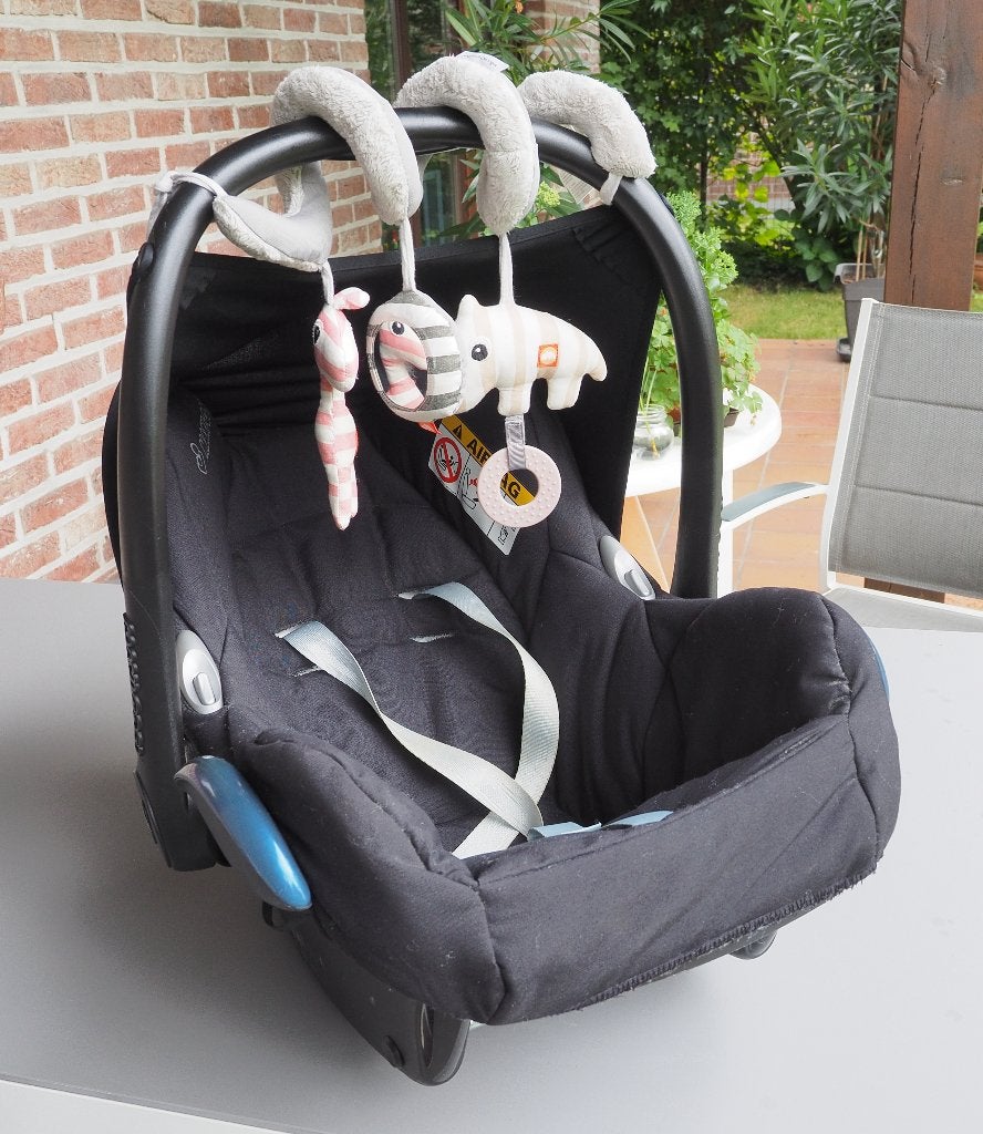 MaxiCosi Pebble met bevestigingsplaat FamilyFix, Enlèvement, Utilisé, Isofix, Maxi-Cosi