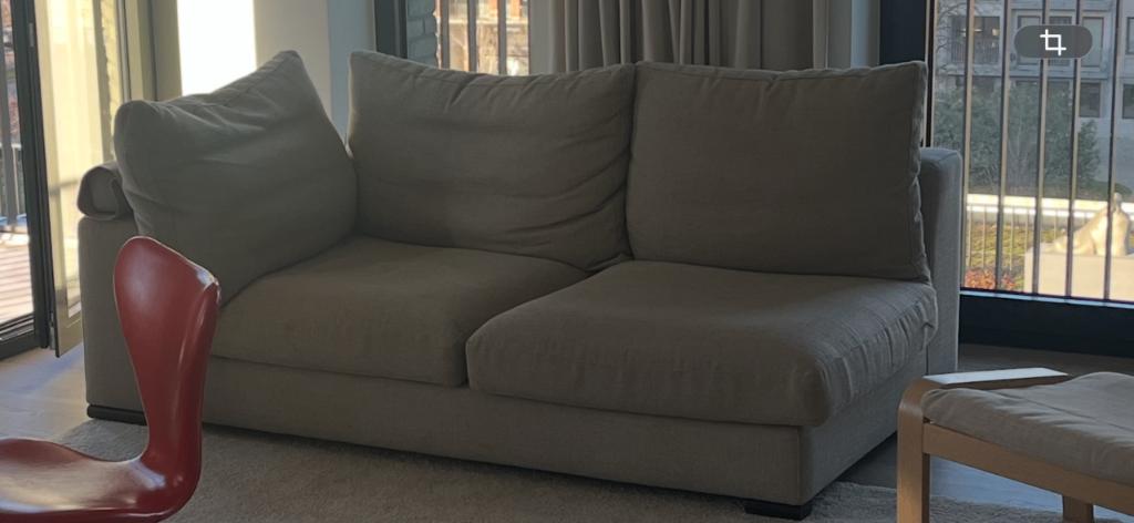 zetel, Ophalen, Gebruikt, 100 tot 125 cm, Tweepersoons