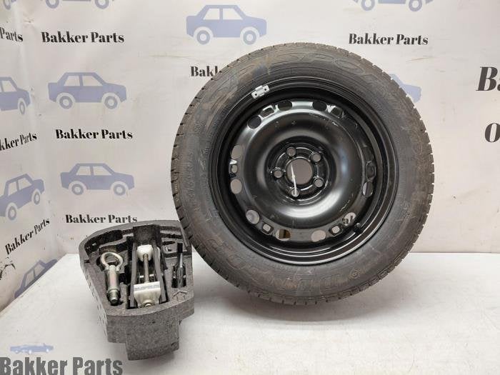 Kit de cric + Roue de secours d'un Volkswagen Polo, Autos : Pièces & Accessoires, -, Volkswagen, -, 3 mois de garantie