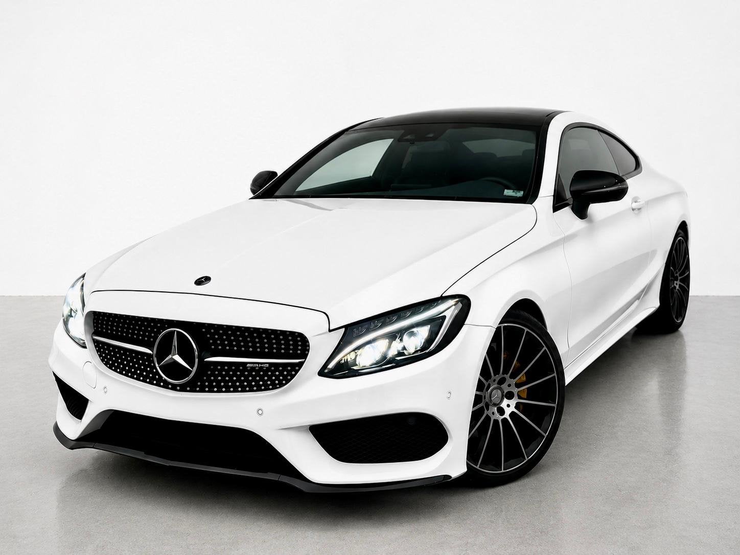 Mercedes Classe C coupé 220D 2017, Autos, Achat, Alcantara, Noir, Diesel