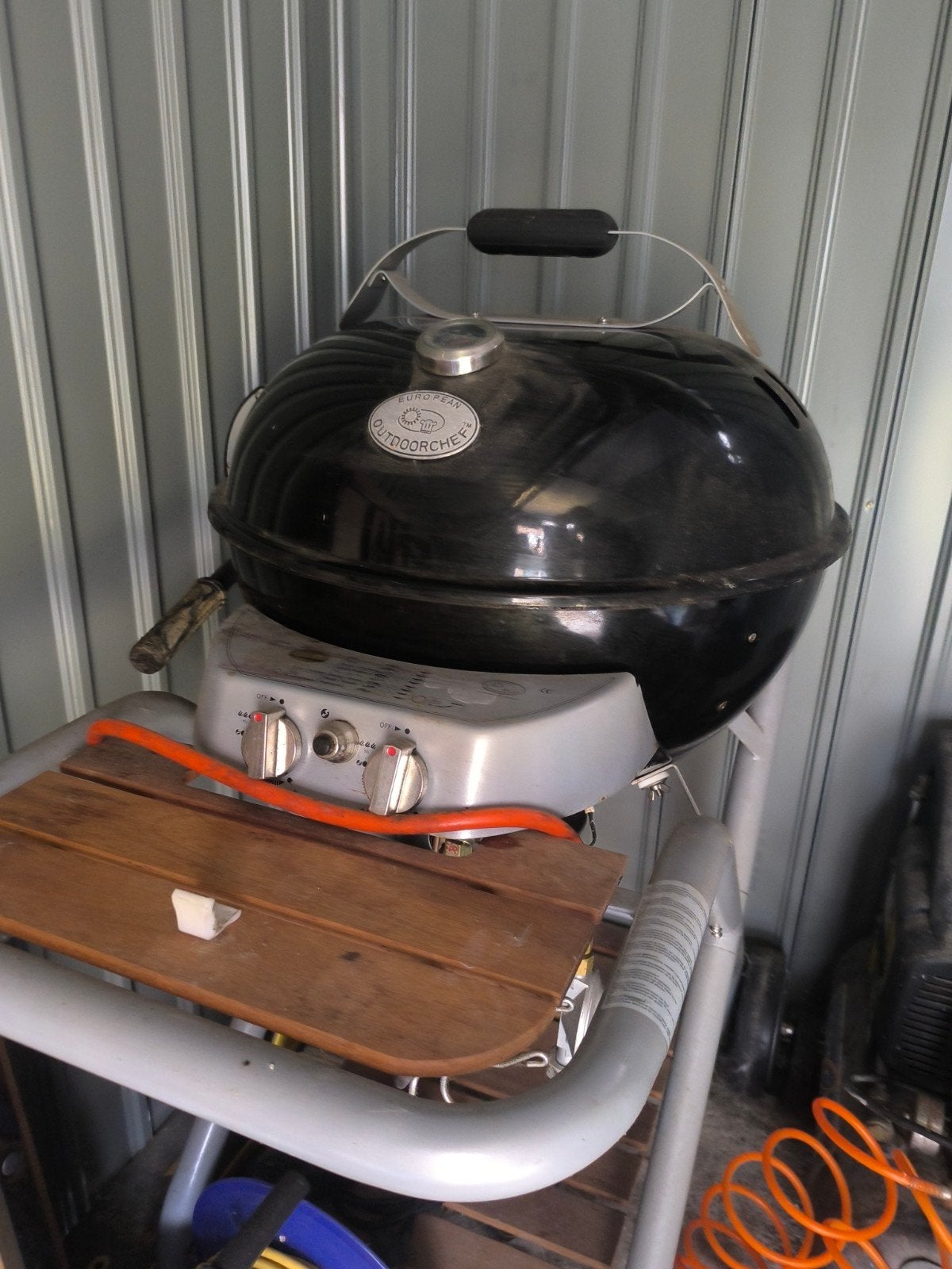 gasbbq, Ophalen