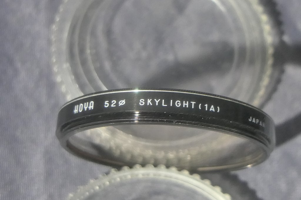 Skylight filter HOYA  52mm, Audio, Tv en Foto, Foto | Filters, Skylightfilter, Inclusief opbergcase, Ophalen of Verzenden, Zo goed als nieuw